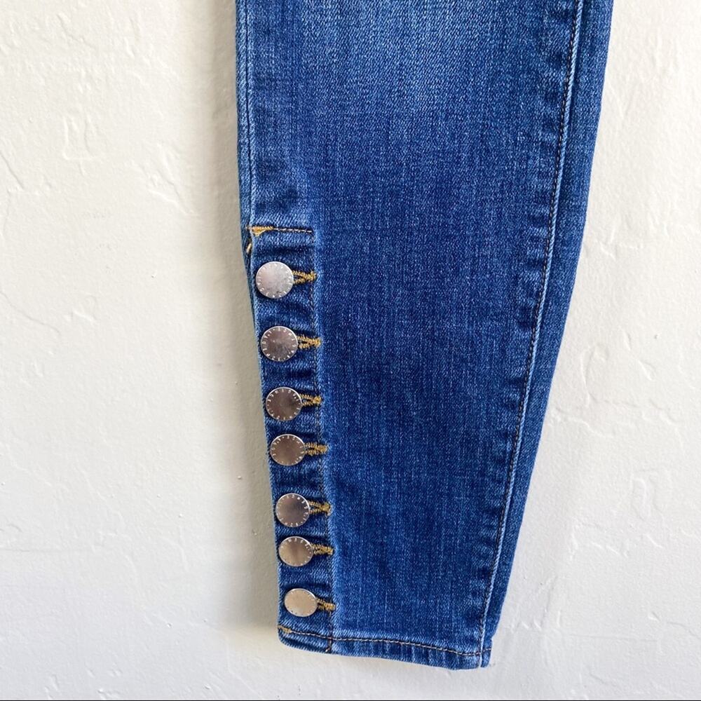 L’AGENCE Piper High Rise Button Leg Skinny Jeans - Picture 4 of 8